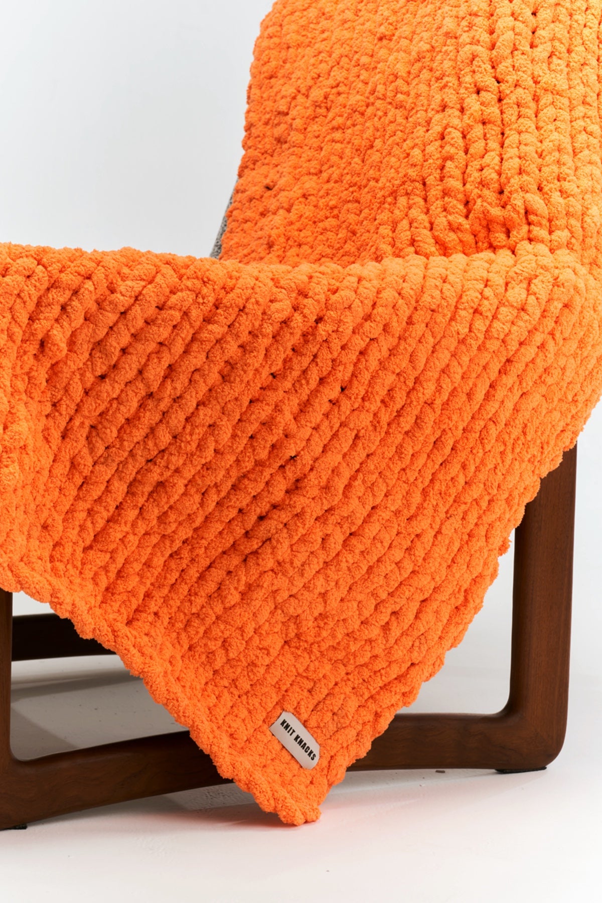 CHUNKY YARN BLANKET(SUNSET)
