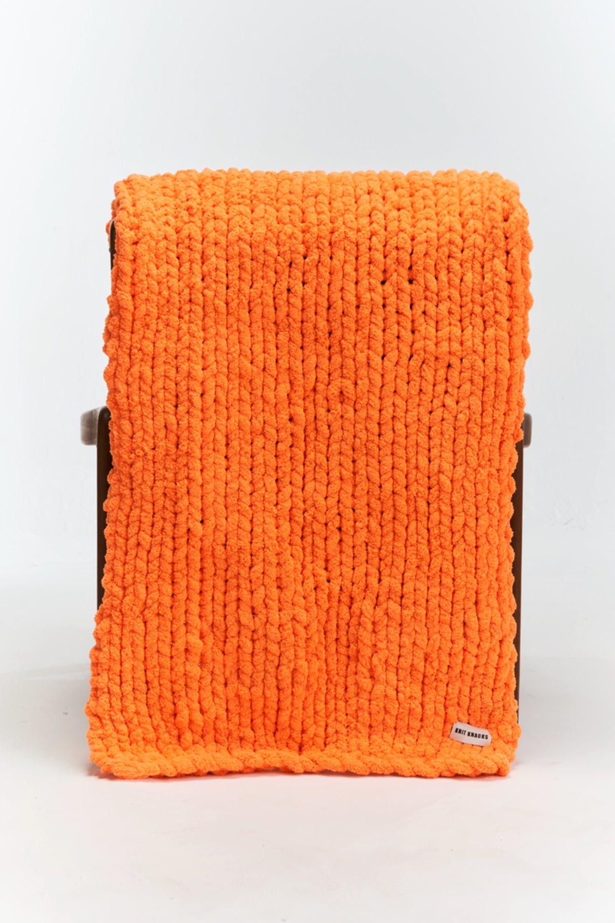 CHUNKY YARN BLANKET(SUNSET)